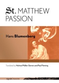 Cover: St. Matthew Passion - Cornell University Press and Cornell University Library