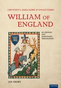Cover: Crestien's Guillaume d'Angleterre / William of England - University of Exeter Press