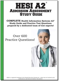 Abbildung von: HESI A2 Admission Assessment Study Guide - Distributed By Ingram Spark
