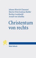 Cover: Christentum von rechts - Mohr Siebeck