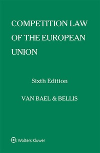 Abbildung von: Competition Law of the European Union - Kluwer Law International