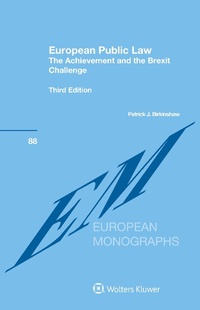 Abbildung von: European Public Law - Kluwer Law International