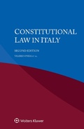 Cover: Constitutional Law in Italy - Kluwer Law International