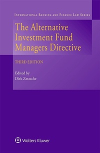 Abbildung von: Alternative Investment Fund Managers Directive - Kluwer Law International