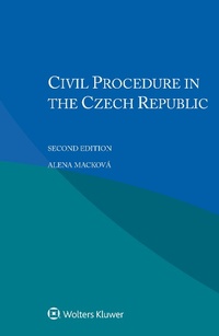 Abbildung von: Civil Procedure in the Czech Republic - Kluwer Law International