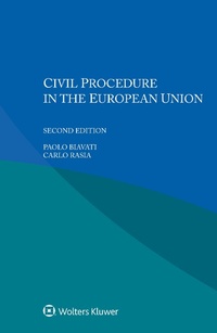 Abbildung von: Civil Procedure in the European Union - Kluwer Law International