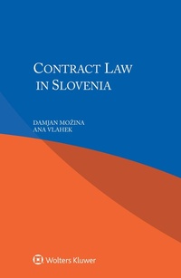 Abbildung von: Contract Law in Slovenia - Kluwer Law International