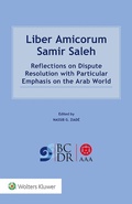 Cover: Liber Amicorum Samir Saleh - Kluwer Law International