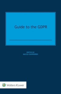 Abbildung von: Guide to the GDPR - Kluwer Law International