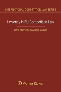 Abbildung von: Leniency in EU Competition Law - Kluwer Law International