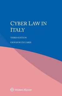 Abbildung von: Cyber Law in Italy - Kluwer Law International