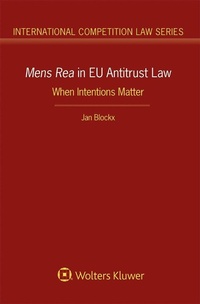 Abbildung von: Mens Rea in EU Antitrust Law - Kluwer Law International