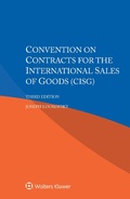Cover: Convention on Contracts for the International Sales of Goods (CISG) - Kluwer Law International