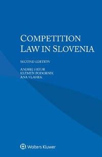 Abbildung von: Competition Law in Slovenia - Kluwer Law International