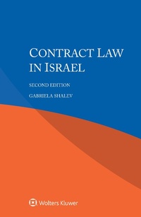 Abbildung von: Contract Law in Israel - Kluwer Law International