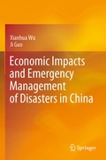 Cover: Economic Impacts and Emergency Management of Disasters in China - Springer