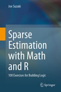 Cover: Sparse Estimation with Math and R - Springer