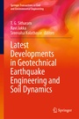 Cover: Latest Developments in Geotechnical Earthquake Engineering and Soil Dynamics - Springer