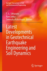 Enlarge image Cover: Latest Developments in Geotechnical Earthquake Engineering and Soil Dynamics - Springer