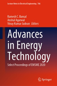 Enlarge image Cover: Advances in Energy Technology - Springer