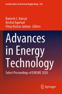 Enlarge image Cover: Advances in Energy Technology - Springer