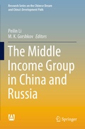Cover: The Middle Income Group in China and Russia - Springer