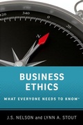 Cover: Business Ethics - Oxford University Press Inc