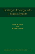 Cover: Scaling in Ecology with a Model System - Princeton University Press