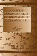 Cover: Concise Encyclopedia of Grammatical Categories - Pergamon
