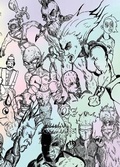 Cover: Post-Apocalyptic Society Sketchbook - Multicolor - Bunny 17 Media