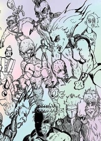Enlarge image Cover: Post-Apocalyptic Society Sketchbook - Multicolor - Bunny 17 Media