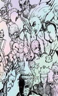 Cover: Post-Apocalyptic Society Journal - Multicolor - Bunny 17 Media
