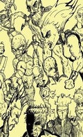 Cover: Post-Apocalyptic Society Sketchbook - Yellow - Bunny 17 Media
