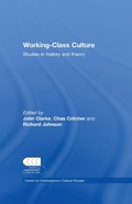 Cover: Working Class Culture - Routledge