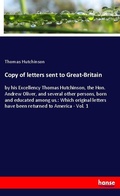 Cover: Copy of letters sent to Great-Britain - Hansebooks