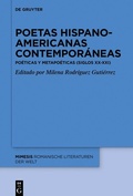 Cover: Poetas hispanoamericanas contempor&aacute;neas - De Gruyter
