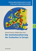 Cover: Die Institutionalisierung der Evaluation in Europa - Waxmann