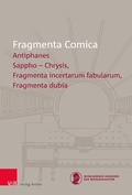 Cover: FrC 19.3 Antiphanes frr. 194-330 - Vandenhoeck & Ruprecht
