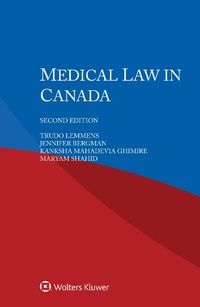 Abbildung von: Medical Law in Canada - Kluwer Law International