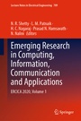 Cover: Emerging Research in Computing, Information, Communication and Applications - Springer