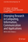 Cover: Emerging Research in Computing, Information, Communication and Applications - Springer