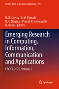 Cover: Emerging Research in Computing, Information, Communication and Applications - Springer