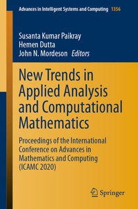 Enlarge image Cover: New Trends in Applied Analysis and Computational Mathematics - Springer