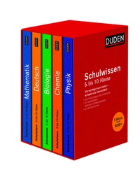 Abbildung von: Duden Schulwissen 5. bis 10. Klasse 5 Bände - Duden
