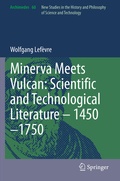 Cover: Minerva Meets Vulcan: Scientific and Technological Literature - 1450-1750 - Springer