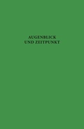 Cover: Augenblick und Zeitpunkt - wbg Academic in Herder