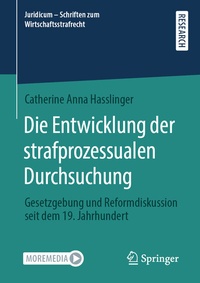 Abbildung von: Die Entwicklung der strafprozessualen Durchsuchung - Springer