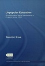 Cover: Unpopular Education - Routledge