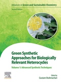 Cover: Green Synthetic Approaches for Biologically Relevant Heterocycles - Elsevier
