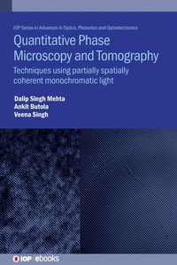 Enlarge image Cover: Quantitative Phase Microscopy and Tomography - Institute of Physics Publishing